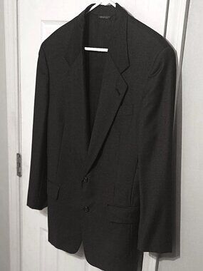 Hugo Boss Men Dark Gray Blazer Only 36R